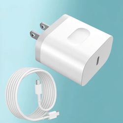 10-20w Fast Charger For iPhone + 4 Ft Cable USB C