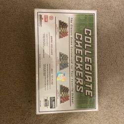 College Football Checker Board game