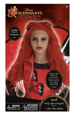 Disney Descendants 4: The Rise Of The Red Halloween wig