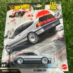 Hot Wheels '88 Honda CRX black car #hotwheels #jdm #toy