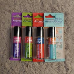 NEW set of aroma therapy oils