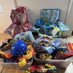 2 Full Boxes Of Kids Toys Paw Patrol, Dinosaurs, Cars, …
