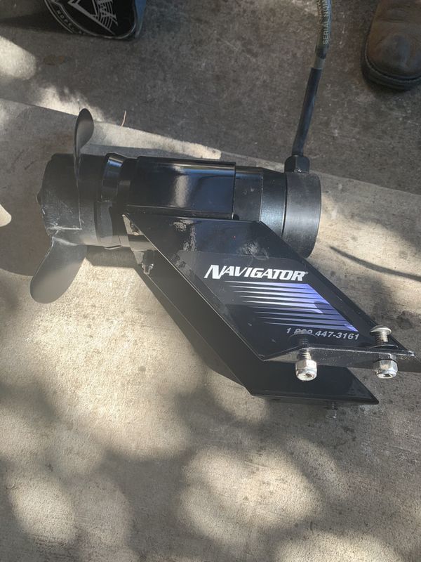 Navigator stern motor mounted trolling Motor 5500 for Sale in San