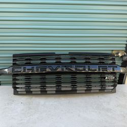2019-2023 CHEVROLET SILVERADO 1500 PICKUP GRILLE OEM TRAIL BOSS GRILL (contact info removed)6