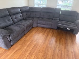 Couch with recliners