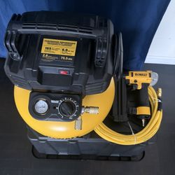 Dewalt Compressor + Nails