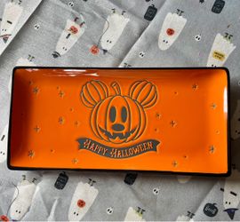 Disney Mickey Mouse Halloween Ceramic Tray