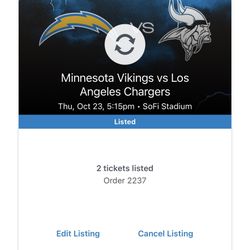 Vikings Vs Chargers 
