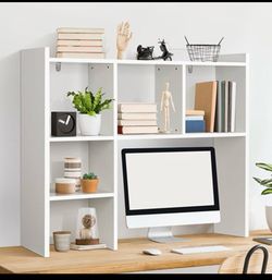 Desktop Bookshelf with 5 Shelves