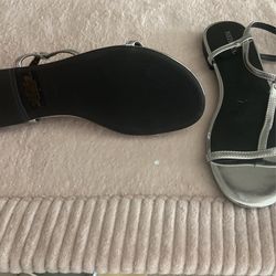 Silver Sandals 