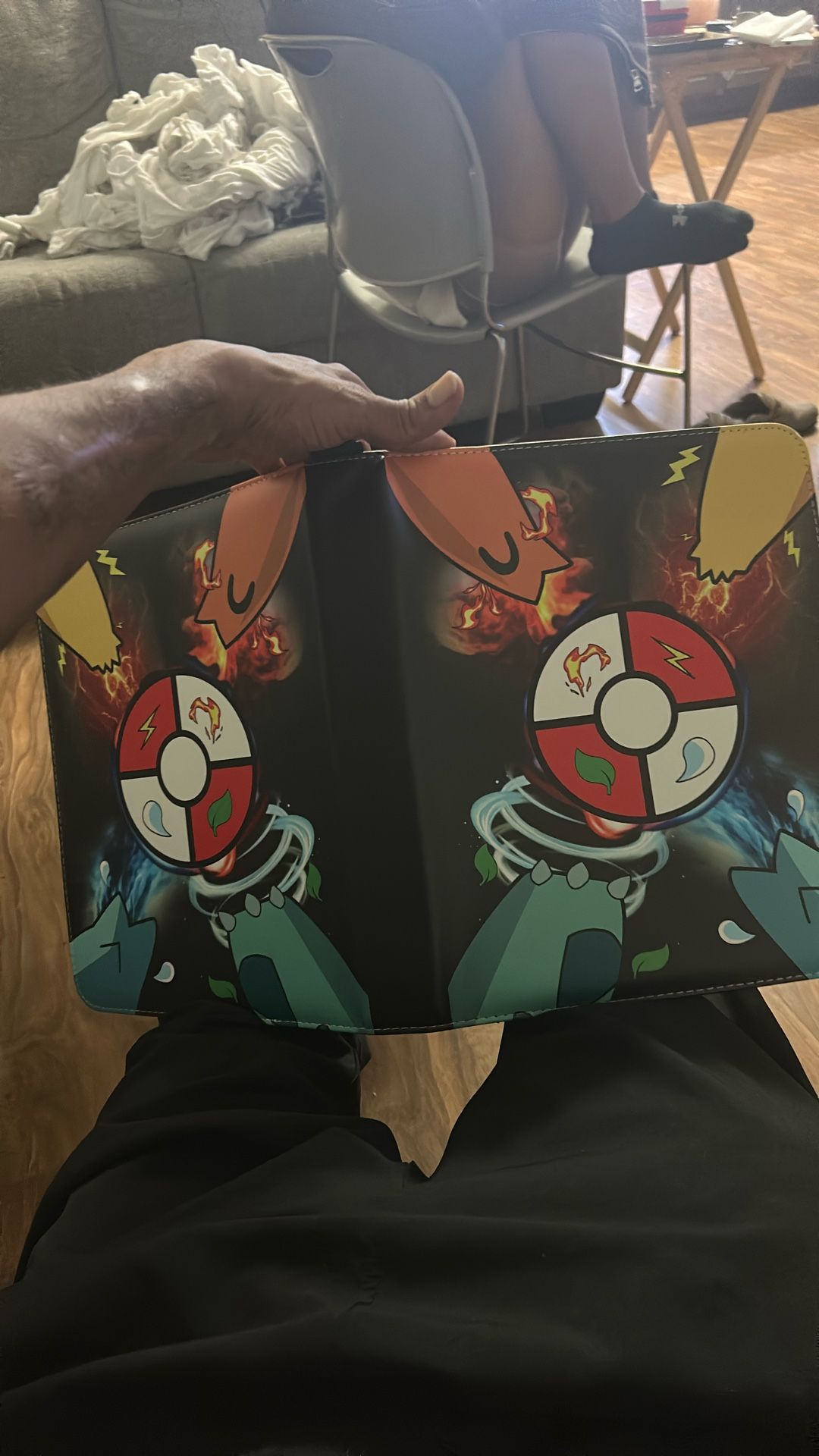 Pokemon Binder With Cards