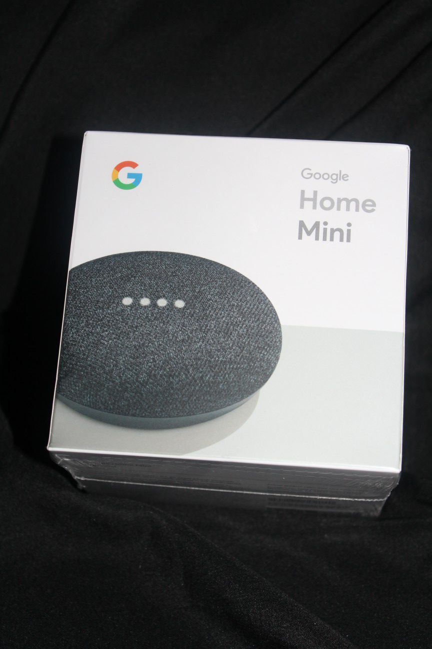 Google Home Mini Smart Assistant - Charcoal (GA00216-US)