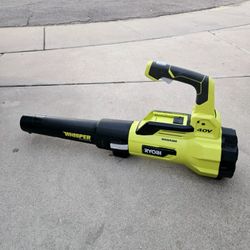RYOBI 40V HP Brushless Whisper Series Leaf Blower 550 CFM (Tool-Only) 