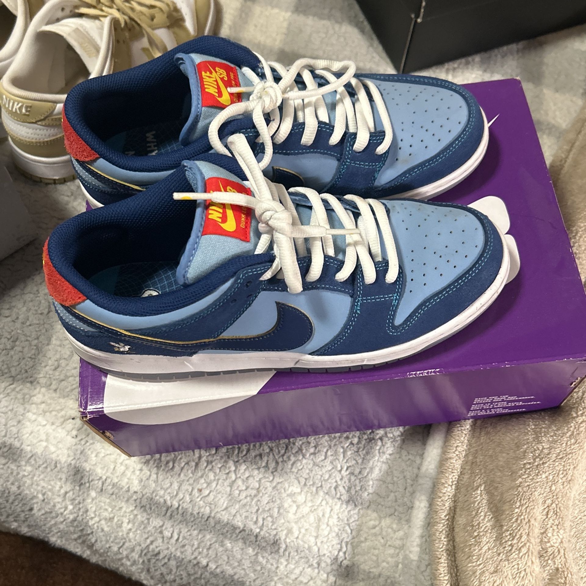 Nike SB Dunk low Pro why so sad size 9 and a half