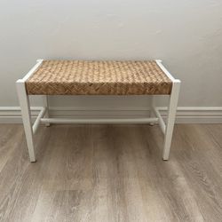 Wicker Bench