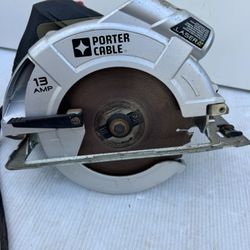Porter Cable PC13CSL 7 1/4" Circular Saw 13 Amp Corded - Tested Works