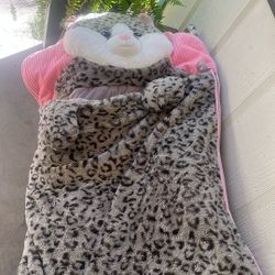 Plush Kids Animal Sleeping Bag
