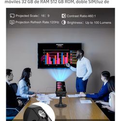 8849 Tank 3 Pro - Unlocked Rugged Cell Phone, Android 14, Waterproof, Projector, 6.79 inch, 23800 mAh, 5G, 32 GB RAM 512 GB ROM, Dual SIM/Light Mobile