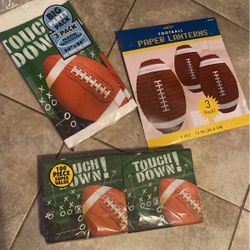 Football Party Supplies 