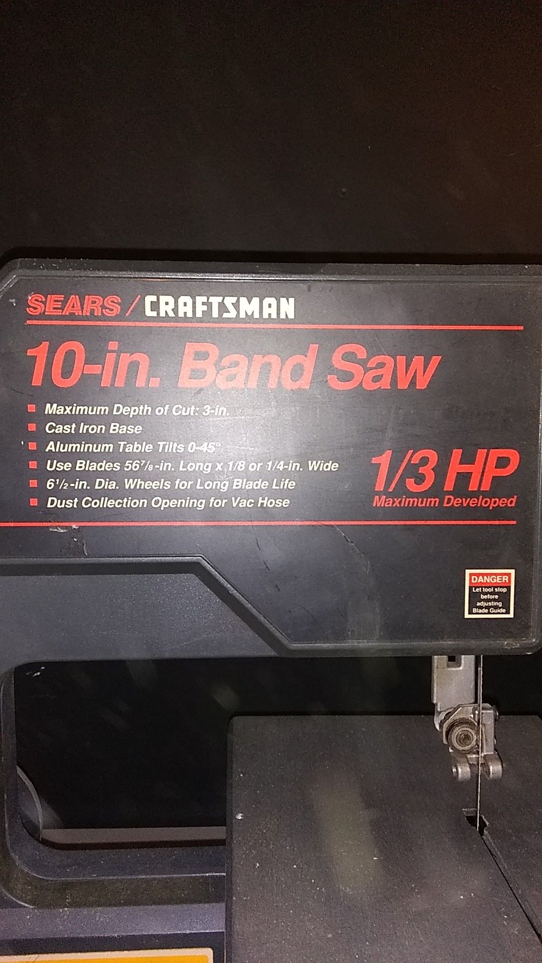 Craftsman 10" Band Saw. for Sale in Chicago, IL OfferUp