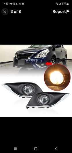 NISSAN VERSA FOG LIGHTS