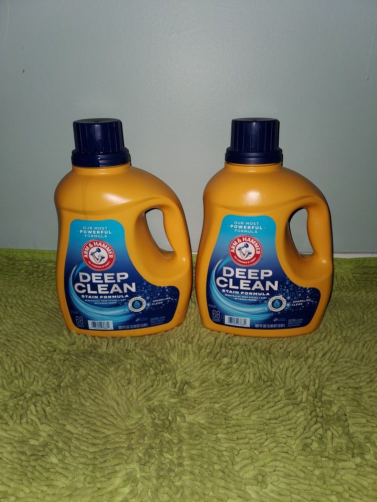 2 Arm And Hammer 102oz Laundry Detergent