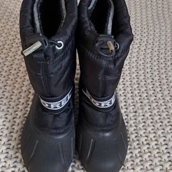 Boys Youth Black Sorel Winter Jacket Size 11.