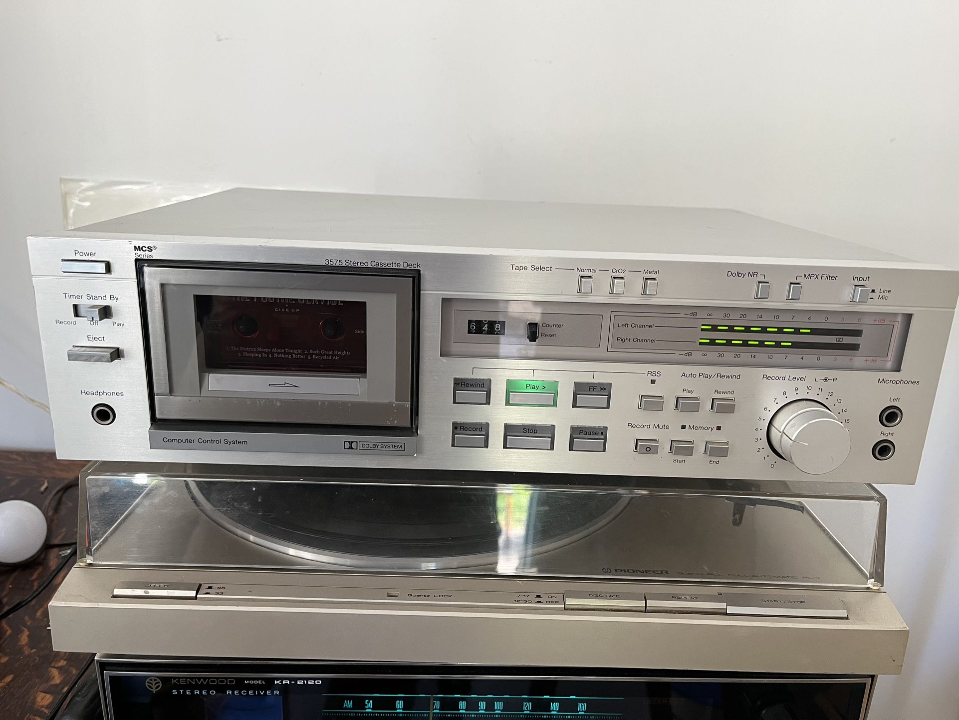 MCS 3575 Stereo Cassette Deck (1981)