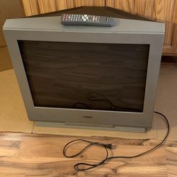 Vintage 27” Sanyo CRT TV w/Remote (WORKS GREAT!)