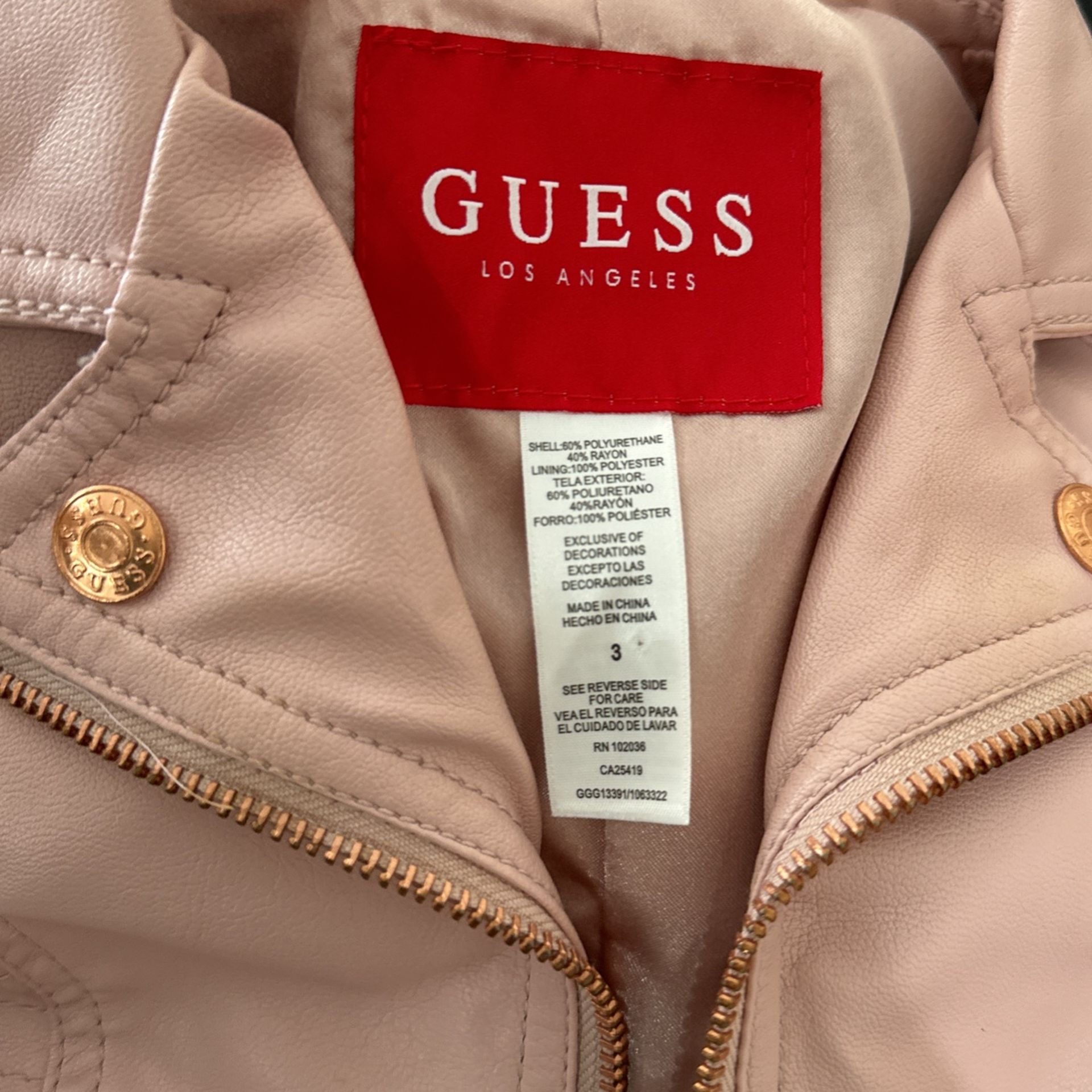 Pink Guess Jacket
