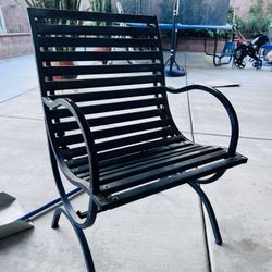 2 Metal Chairs