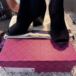 Tory Burch Gemma - open toe bootie