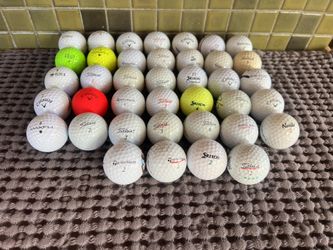 39 Golf Balls Used Mixed