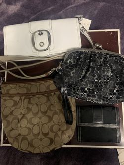 Coach Crossbody Bag, Clutch, Wallet (set of 4)