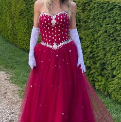 Princess (Bridgerton) Wedding Medieval Sexy Ball Gown Dress Size: 12