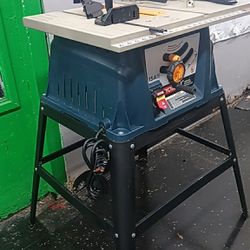 RYOBI 10"" Table saw with stan $85