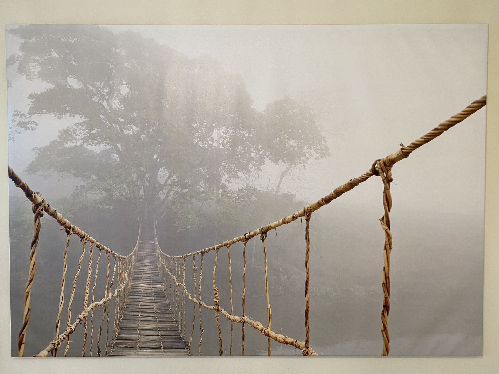 IKEA BJÖRKSTA Picture, jungle journey