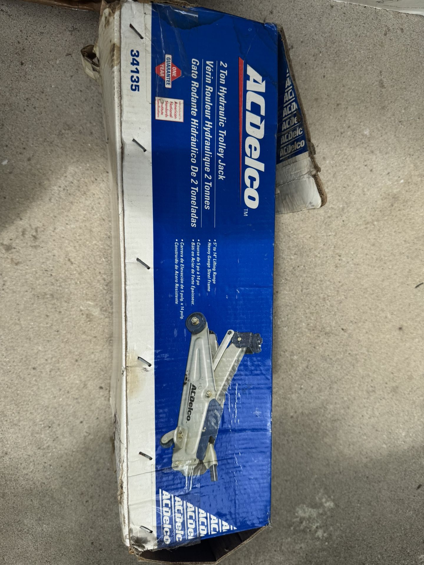 ACDelco 2-Ton Hydraulic Trolley Jack