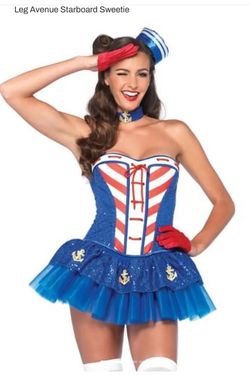 Halloween women’s sailor costume