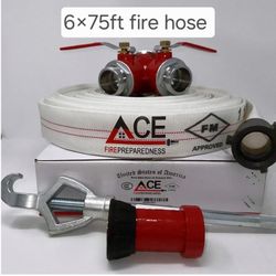 Fire hose harden bundle professional fire fighting tool kit.