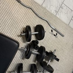 Adjustable Dumbbells Kit (200lb!)