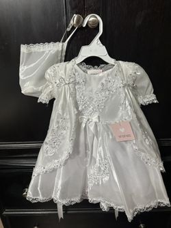 New Baptism Dress Vestido Nuevo De bautizo 