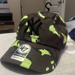NY ‘47 CLEAN UP (Adjustable) Green camo