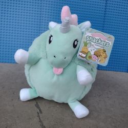 Rare Squishable Minis! Baby Mint Green Unicorn Plush 7" Stuffed Animal Toy