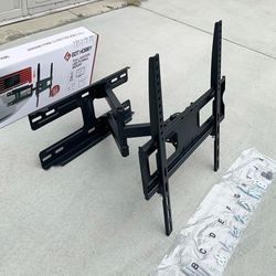 $25 (Brand New) Full motion 32-55” tv wall mount swivel tilt vesa 400x400mm, max load 99 lbs