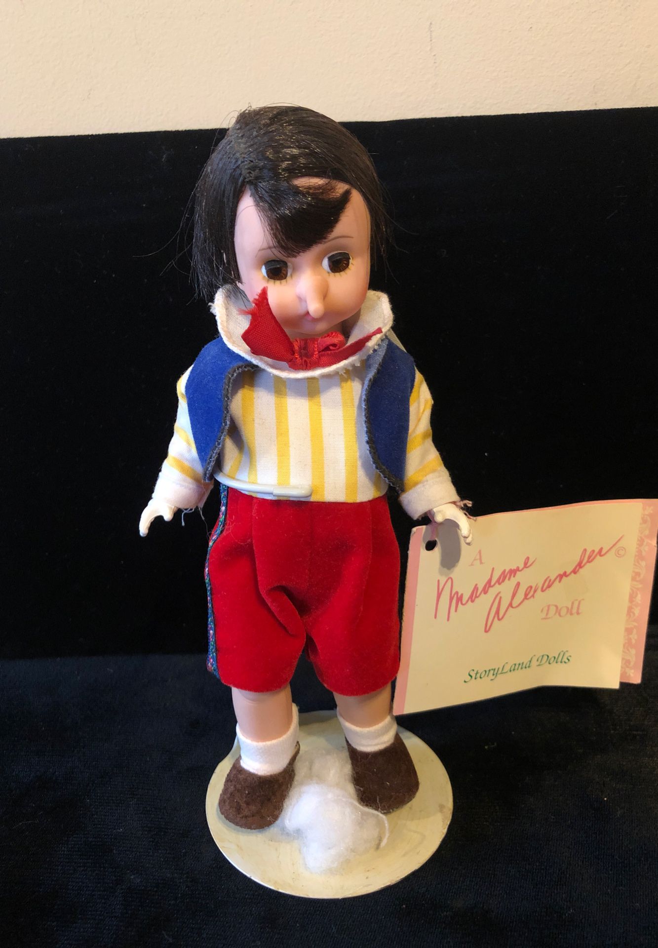 Madame Alexander 8” Pinocchio doll