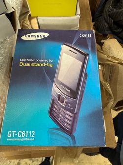Samsung GT-C6112 Dual SIM Slider Phone