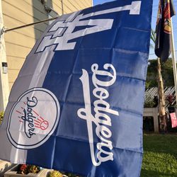 Dodgers Flag Size 3ftx5ft 