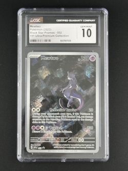 Pokemon Mewtwo 151 Black Star Promo CGC Gem Mint 10
