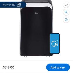 Midea 4 In 1 Portable Air Conditioner 